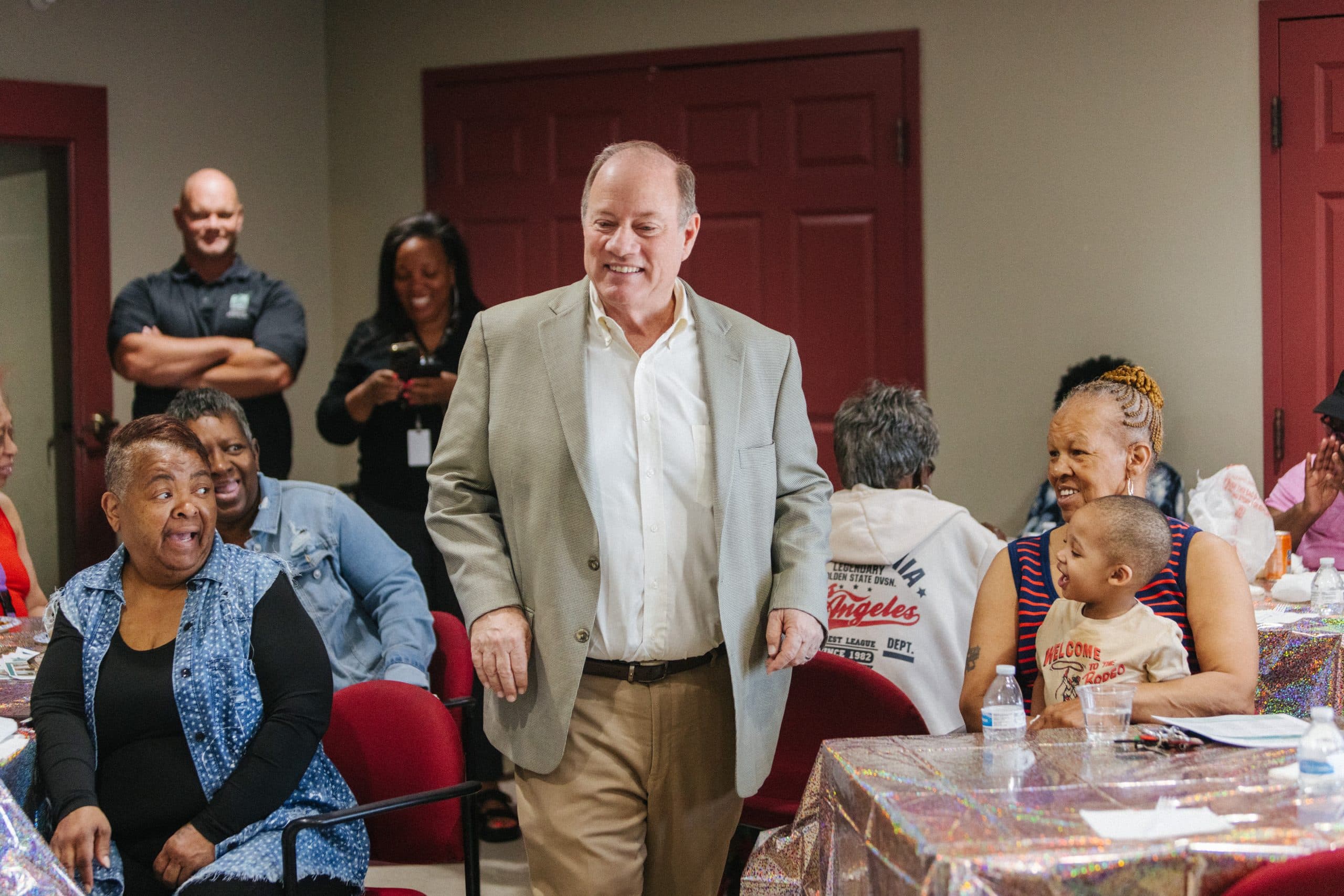 Mayor Duggan at an event